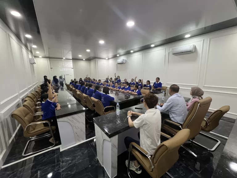 a big meeting for the whole company
